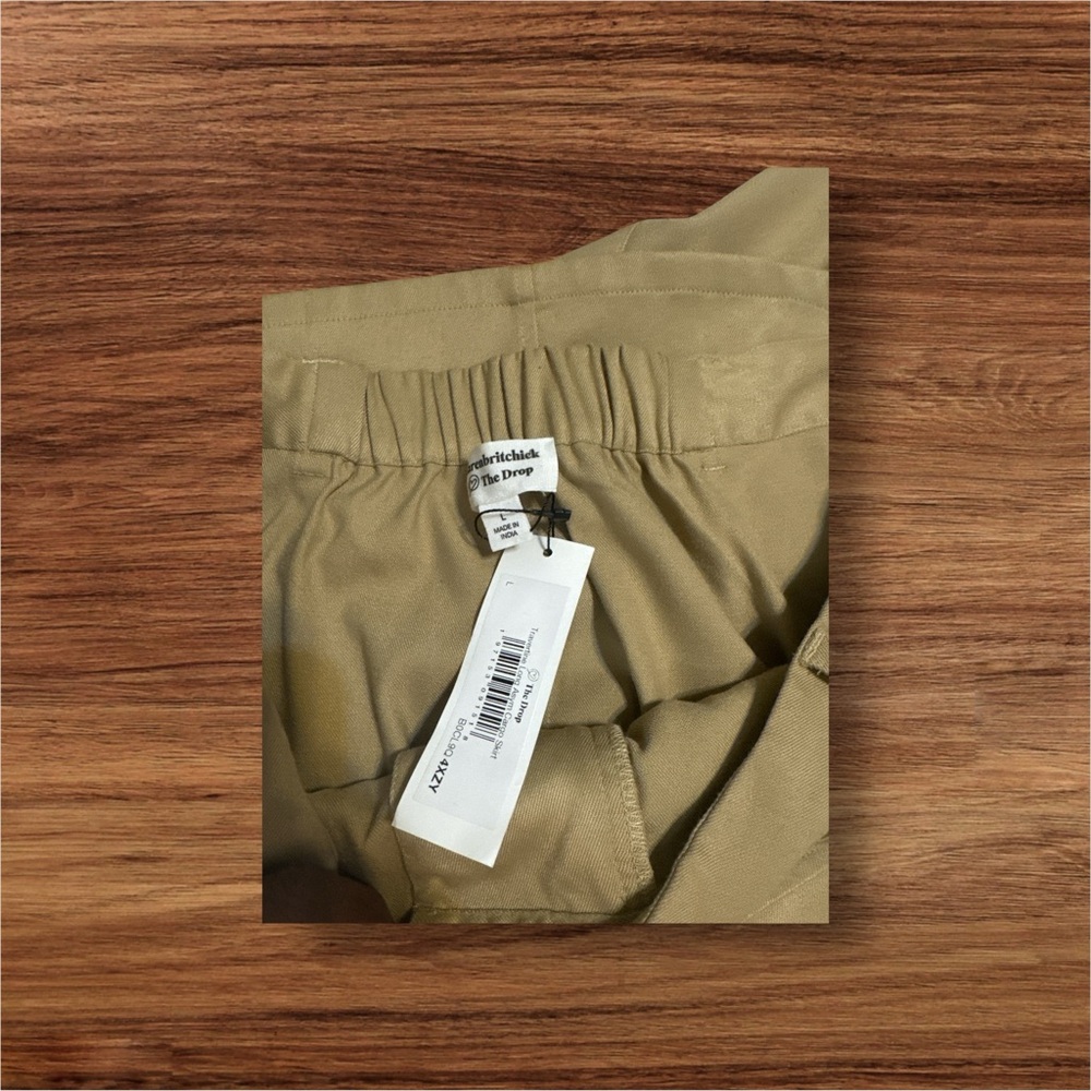 The Drop Karenbritchick Travertine Long Asym Cargo skirt - Picture 9 of 9